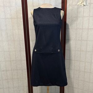 Tommy Hilfiger Navy Sleeveless Mini Dress